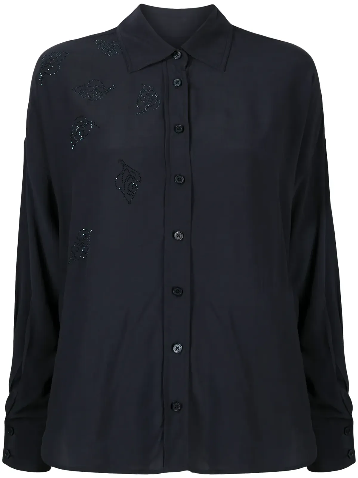 Zadig&Voltaire タマラ 葉モチーフのシャツ - 画像1