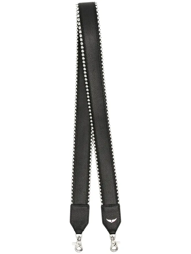 Zadig&Voltaire Zadig&Voltaire グレインドレザー・スタッズ・パイピング・バッグストラップの商品画像