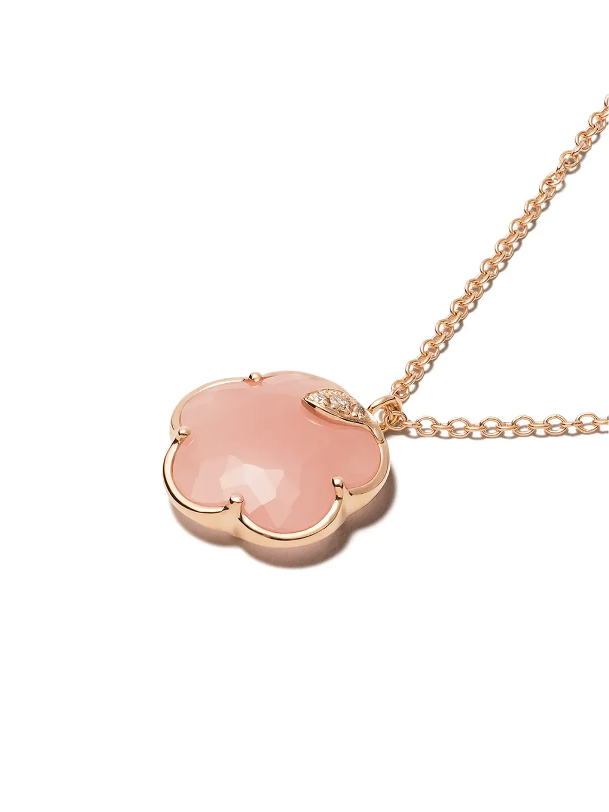 Pasquale Bruni 18kt rose gold diamond Petit Jolie necklace - Pink - 画像3