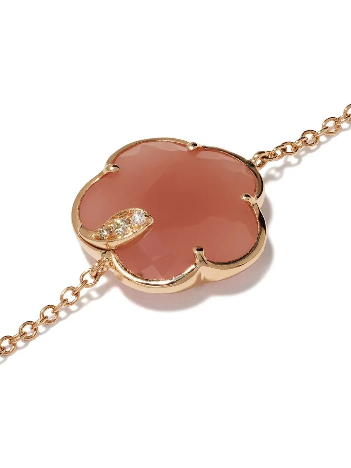Pasquale Bruni 18K ローズゴールド ダイヤモンド Petit Joli ブレスレット ピンク - 画像3