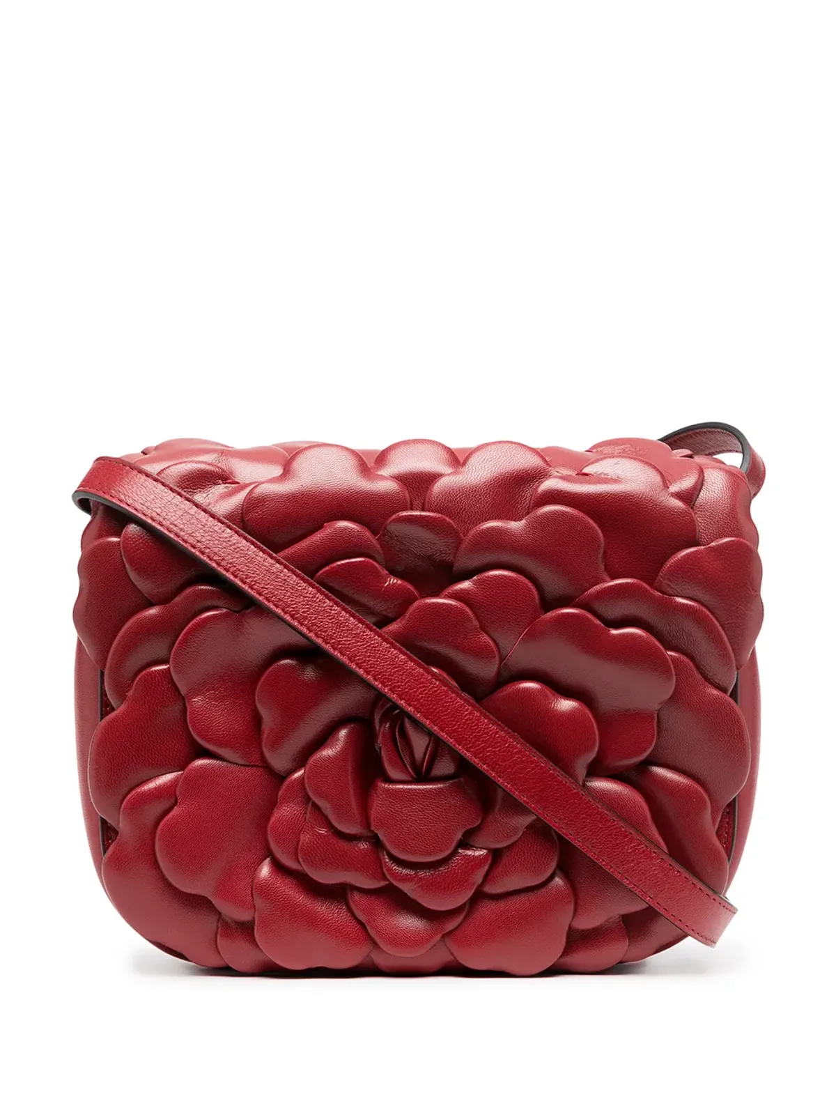 Valentino Garavani ティアードフローラル クラッチバッグ - 画像1