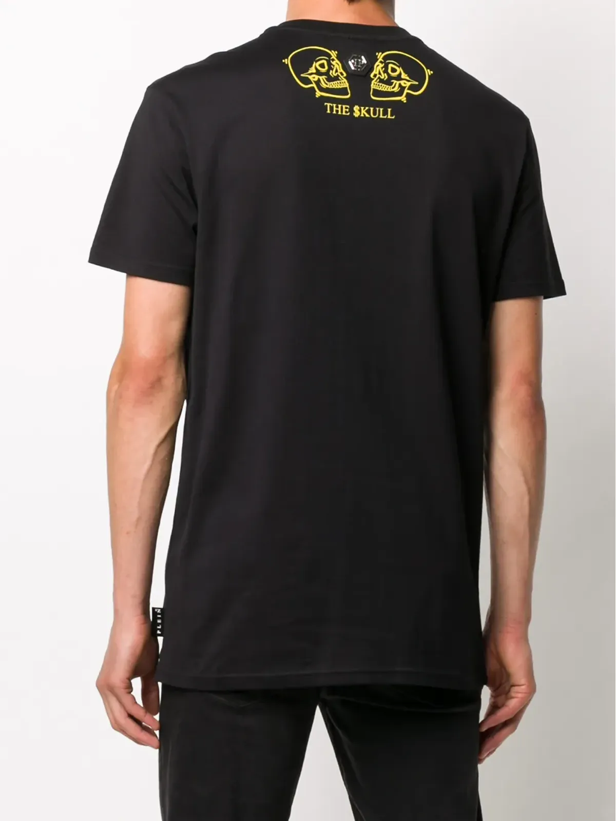 Philipp Plein クリスタル・アウトライン・スカル Tシャツ - 画像4