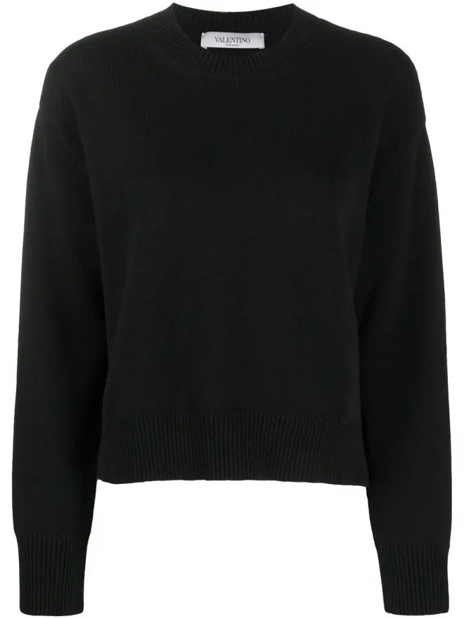 Valentino Garavani Valentino Garavani クルーネック カシミヤ ジャンパーの商品画像