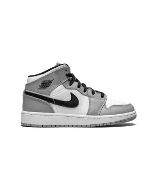 Jordan Kids Air Jordan 1 Mid Light Smoke Grey sneakers - サムネイル2