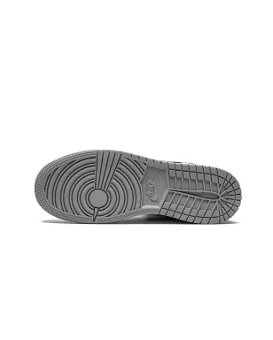 Jordan Kids Air Jordan 1 Mid Light Smoke Grey sneakers - サムネイル4