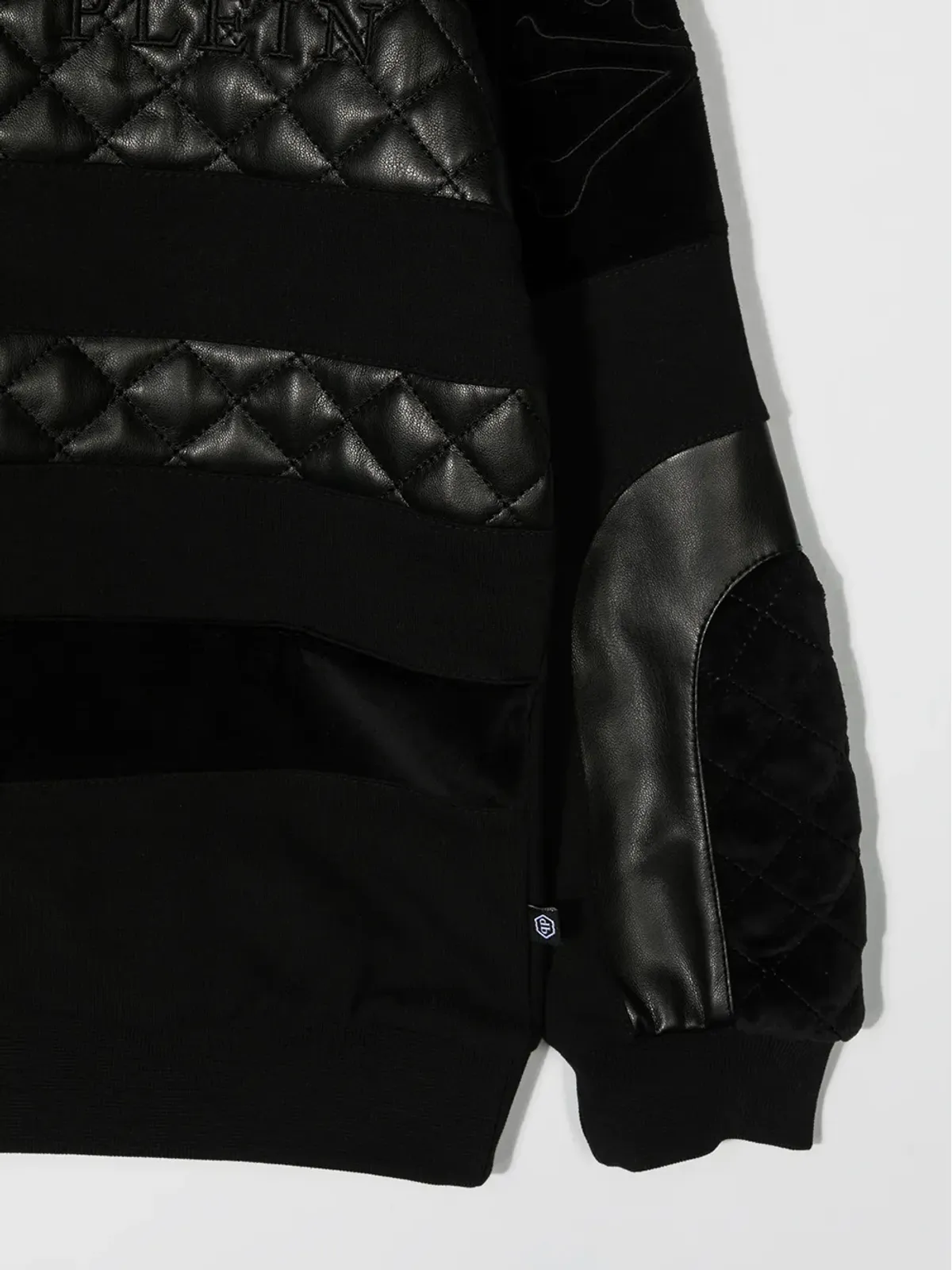 Philipp Plein Junior キルティング仕上げスウェットシャツ - 画像3
