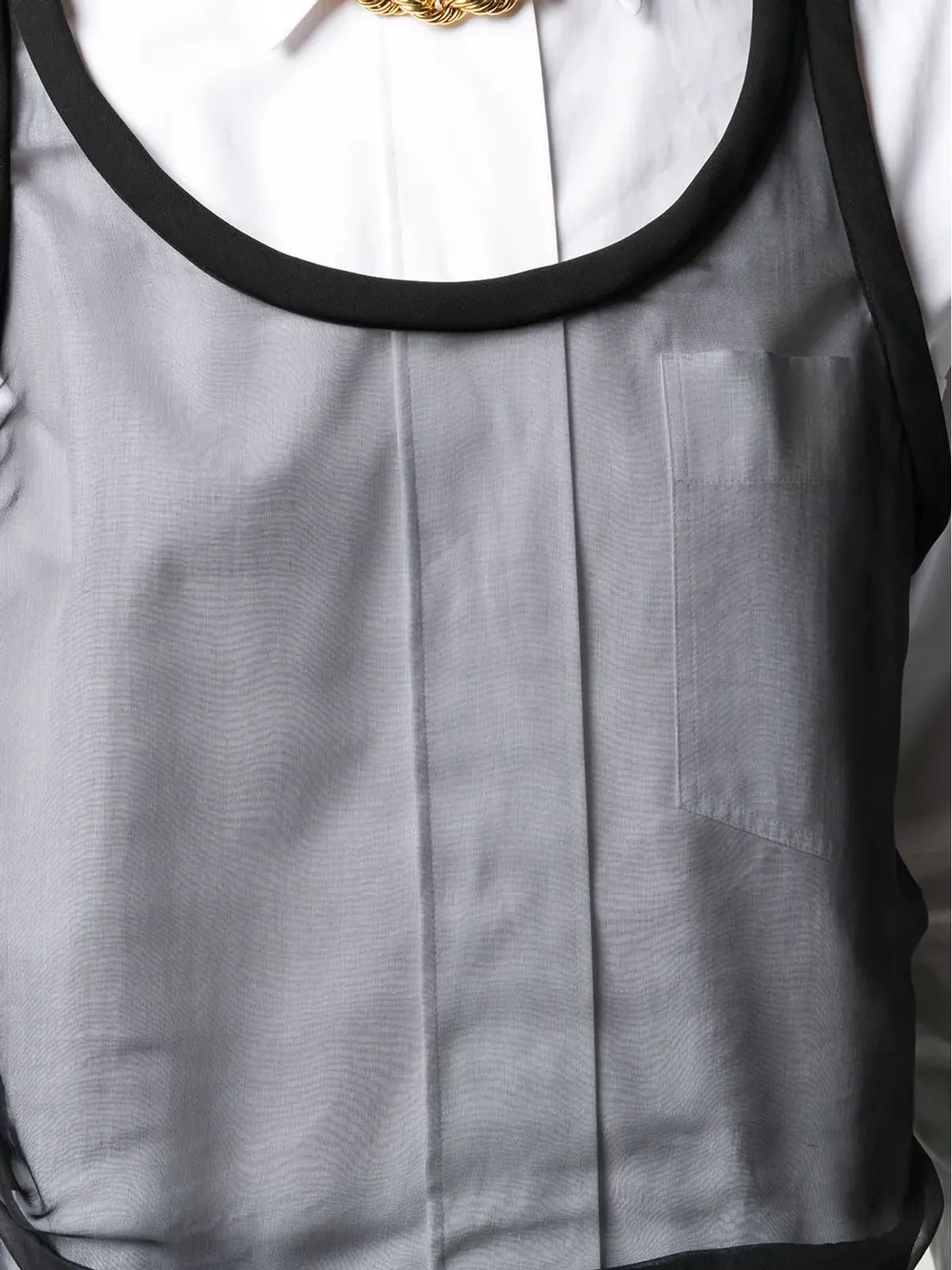 Valentino Garavani シルクタンクトップ - 画像5