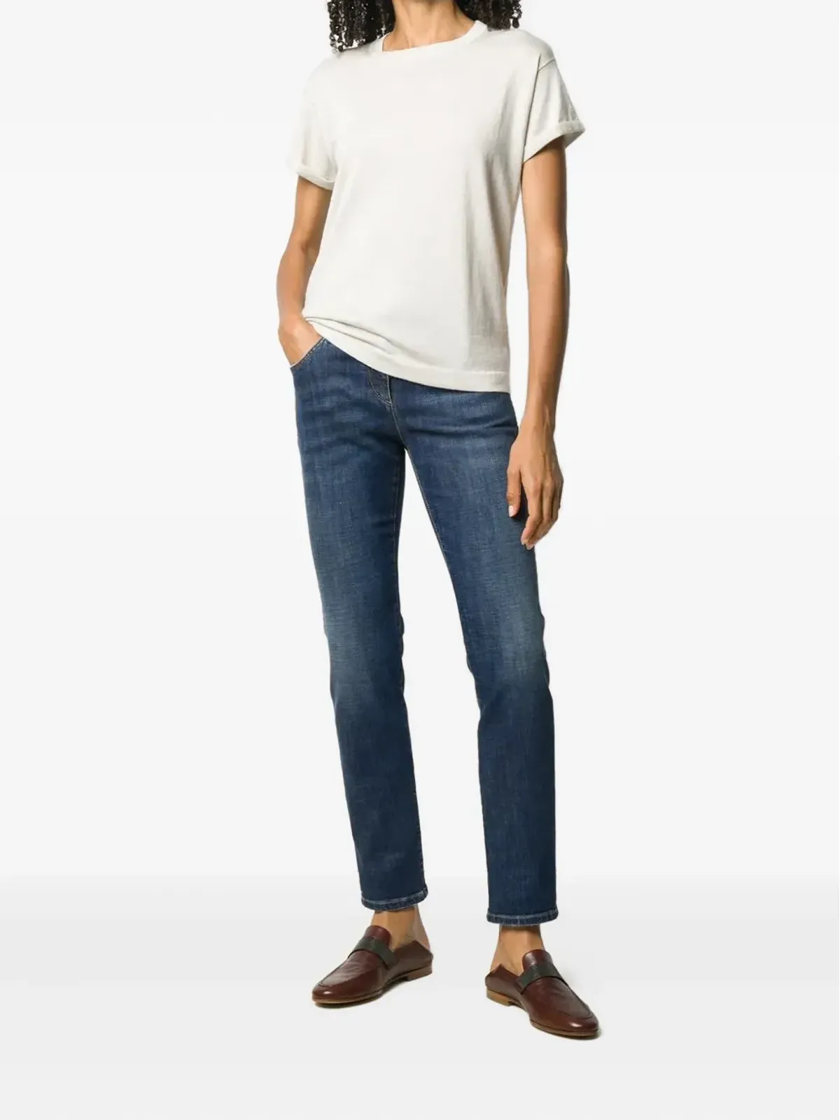 Brunello Cucinelli クルーネックTシャツ - 画像2