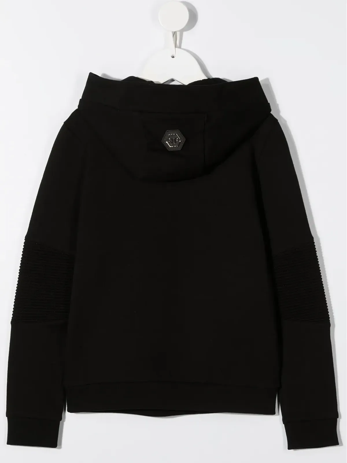 Philipp Plein Junior ヘクサゴン ロゴプリント フーディ - 画像2
