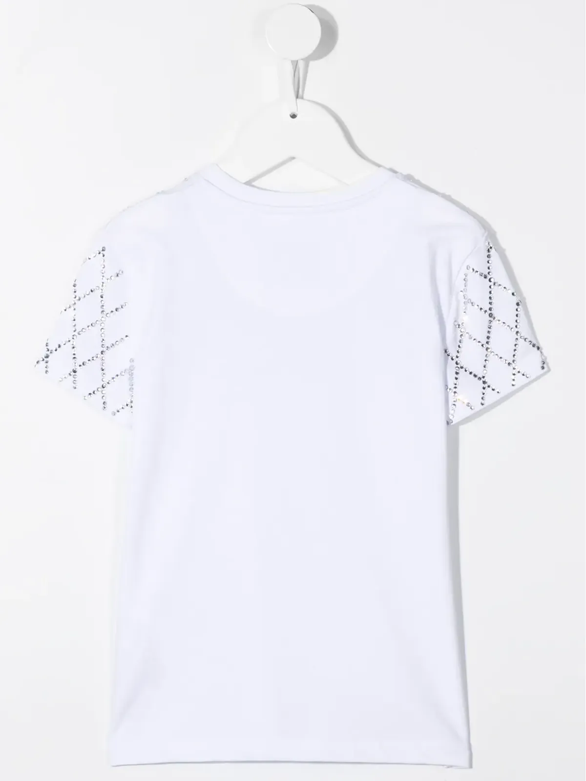 Philipp Plein Junior ラインストーン装飾付き半袖Tシャツ - 画像2