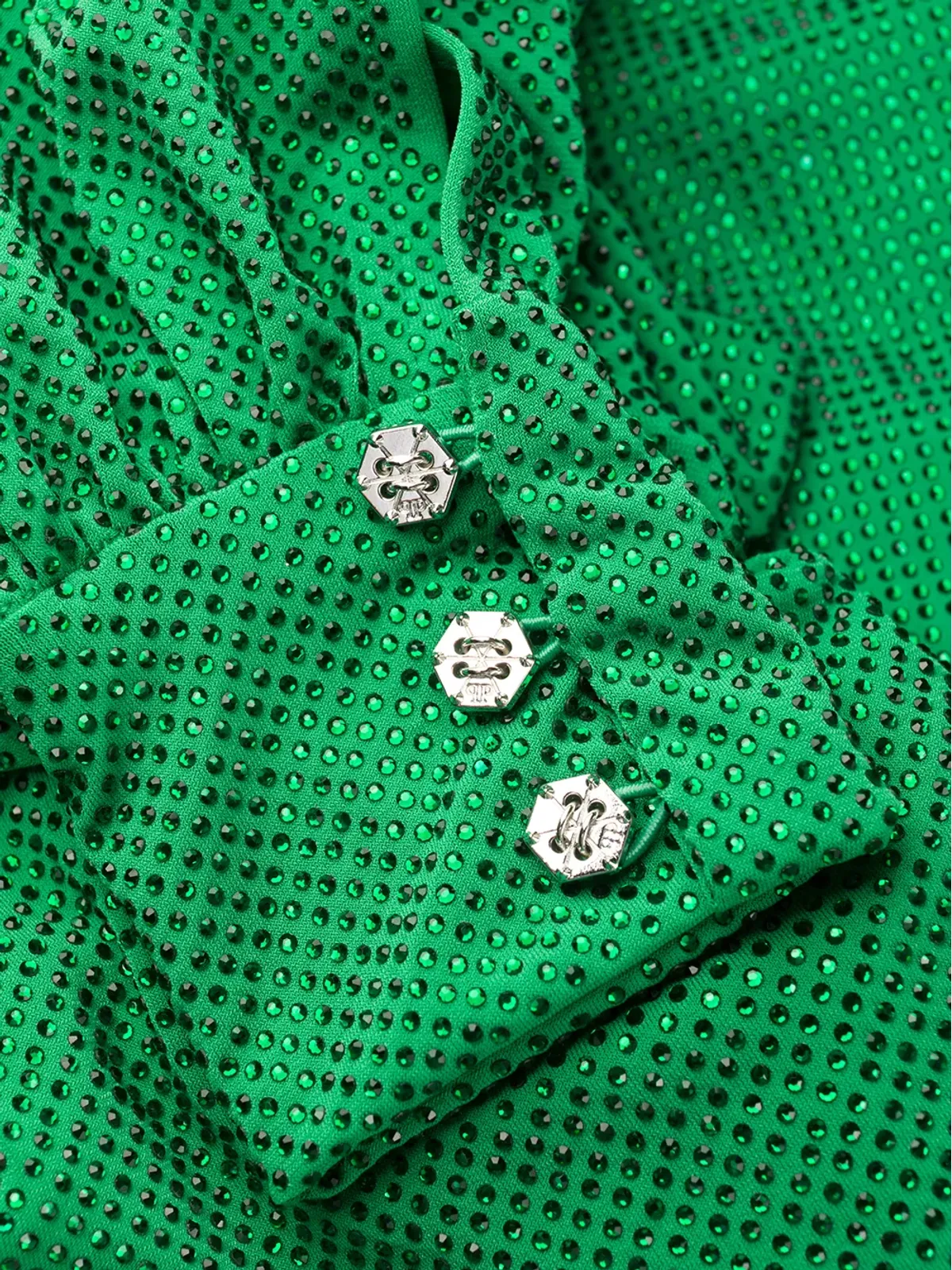 Philipp Plein プランジングVネックドレス - 画像5