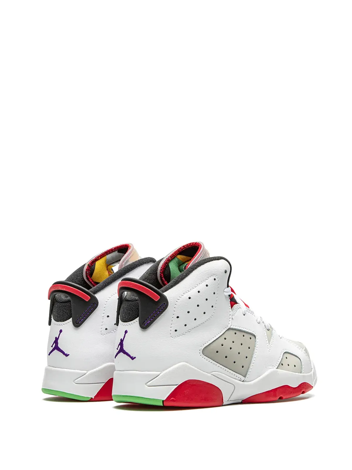 Jordan Kids エアジョーダン 6 レトロ Hare スニーカー - 画像3