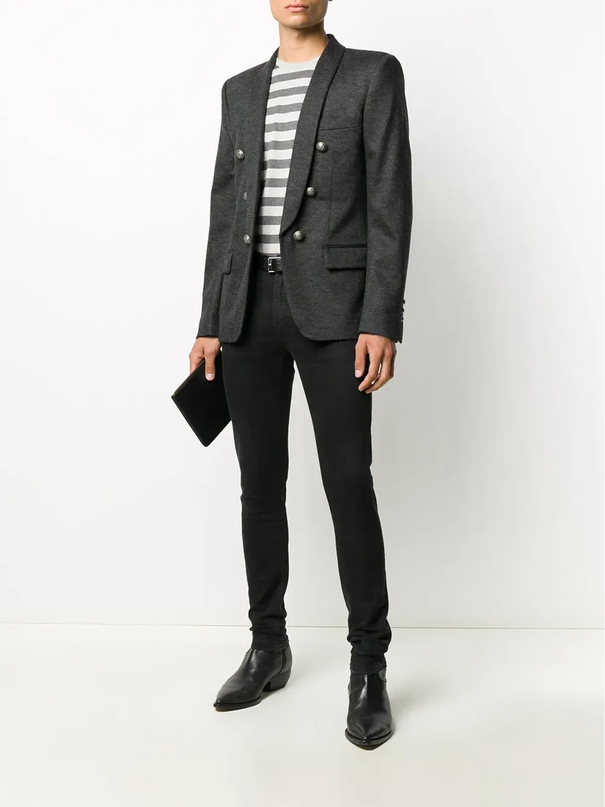 Balmain デコラティブボタン ブレザー - 画像2