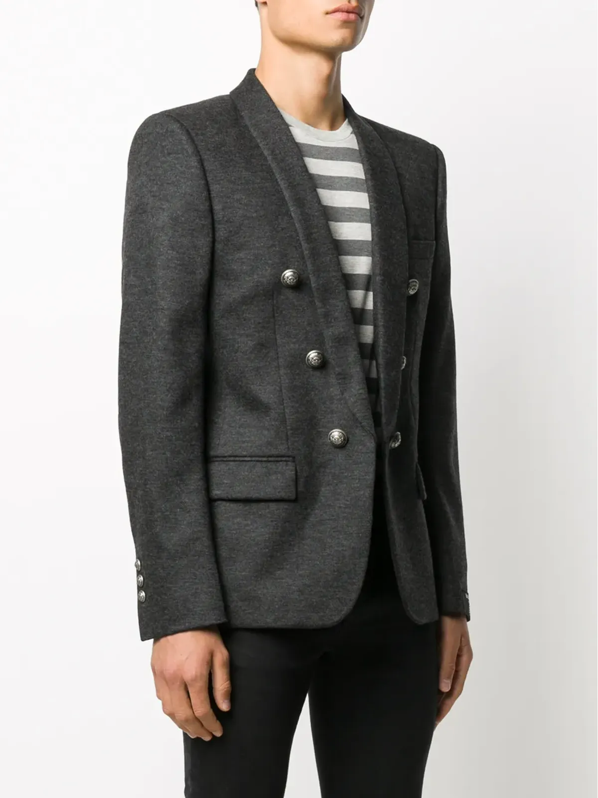 Balmain デコラティブボタン ブレザー - 画像3