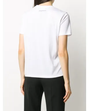 Emporio Armani アブストラクト ロゴプリント Tシャツ - サムネイル4