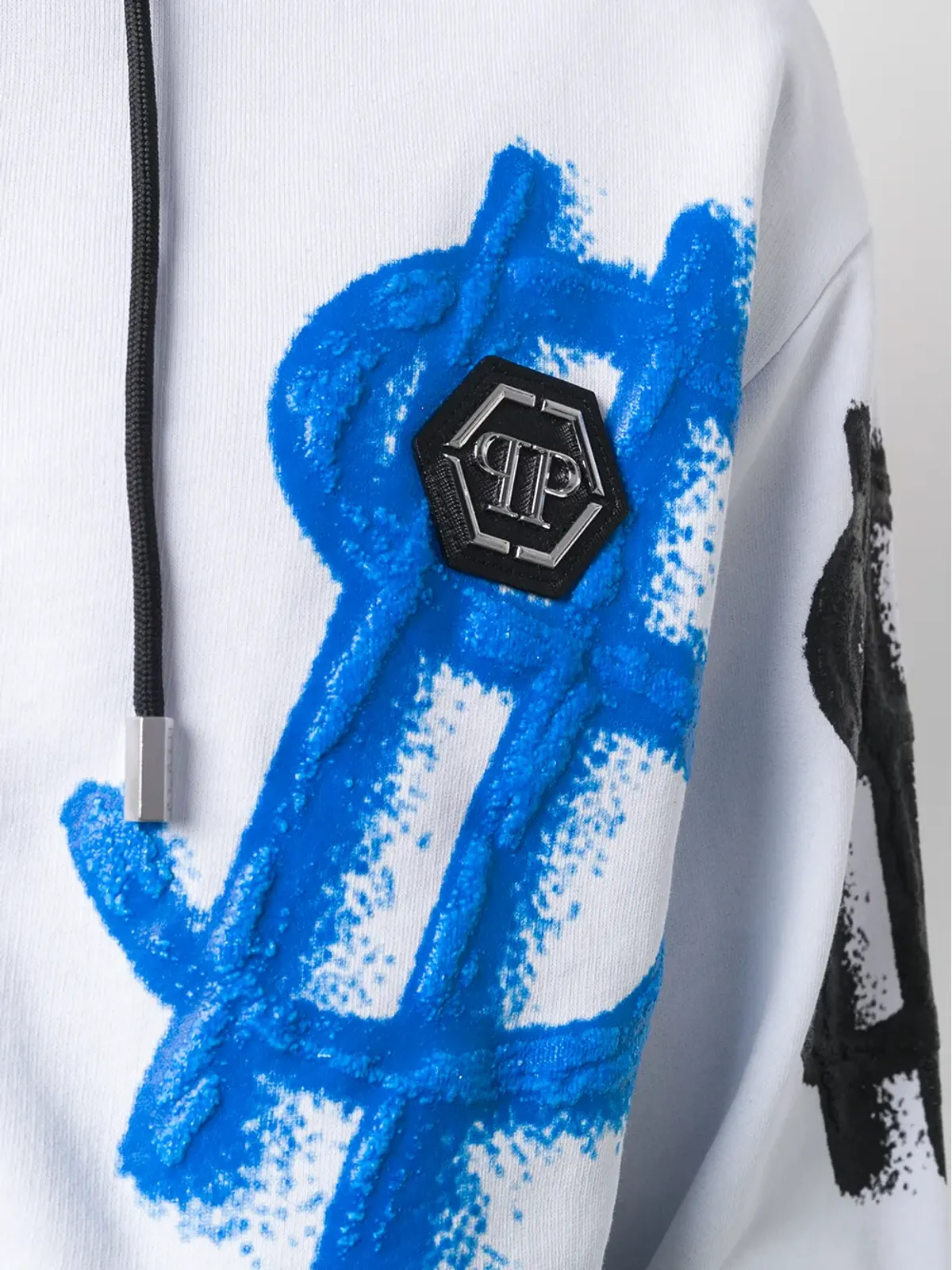Philipp Plein ドルサイン フード付きジャケット - 画像5