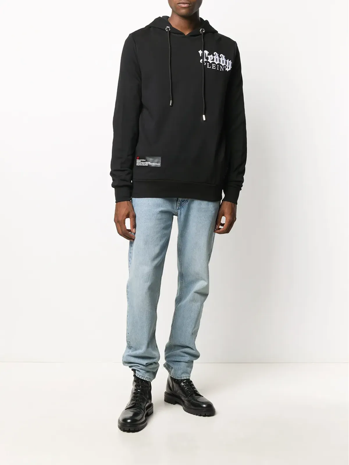 Philipp Plein 刺繍テディベアプリント フーディ - 画像2