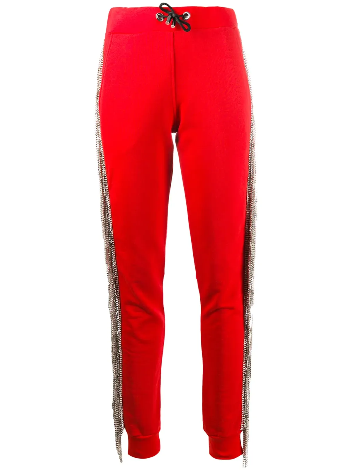 Philipp Plein クリスタルエンブリッシュ ジョギングパンツ - 画像1