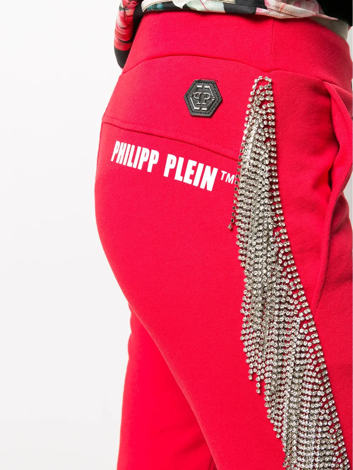 Philipp Plein クリスタルエンブリッシュ ジョギングパンツ - 画像5