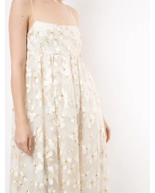 Macgraw Blubell オーガンザシルクドレス - イエロー - サムネイル5