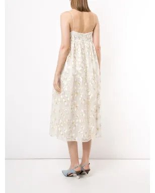 Macgraw Blubell オーガンザシルクドレス - イエロー - サムネイル4