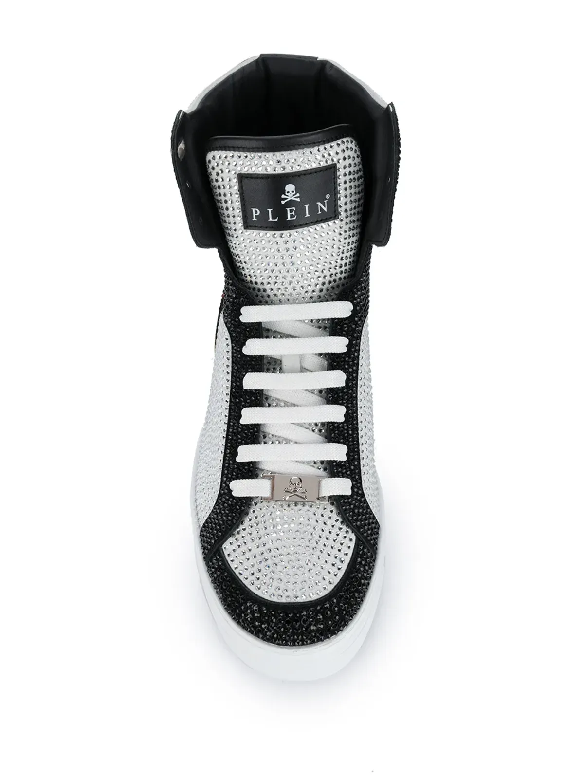 Philipp Plein Money Beast ハイトップスニーカー ホワイト - 画像4