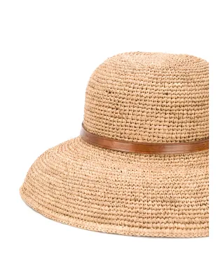 IBELIV Rova contrasting band hat - Brown - サムネイル2