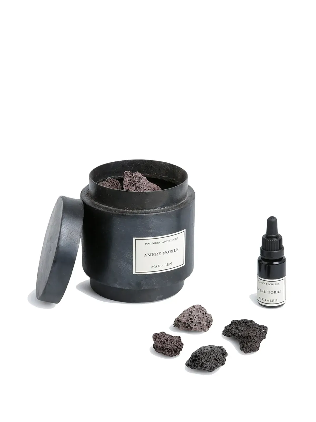 MAD et LEN Ambre Nobile Monarchia pot pourri - Black - 画像2