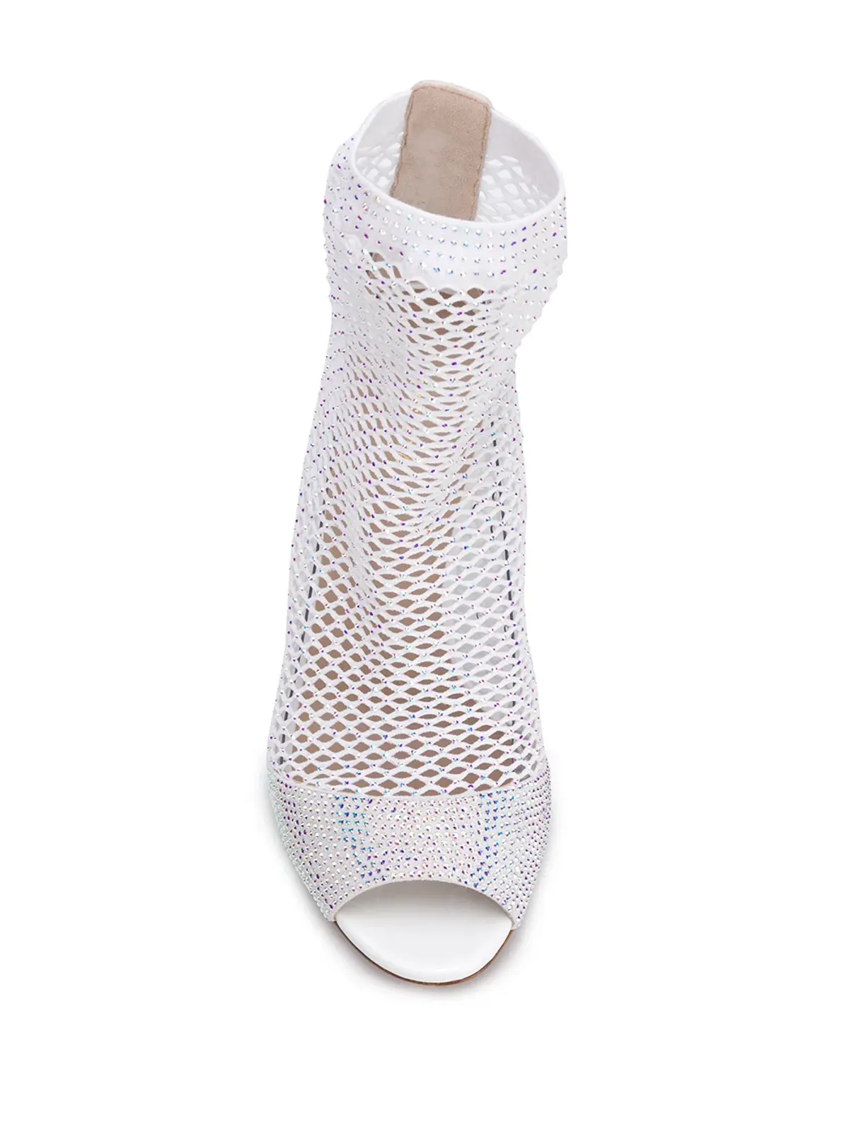 Le Silla Gilda メッシュソックサンダル - White - 画像4