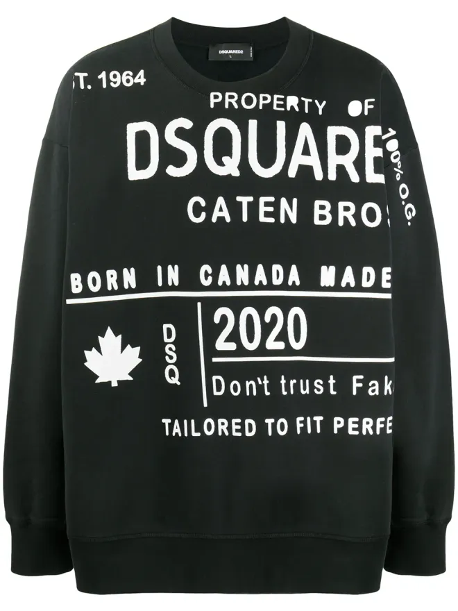 Dsquared2 DSQUARED2 プリントスウェットシャツの商品画像