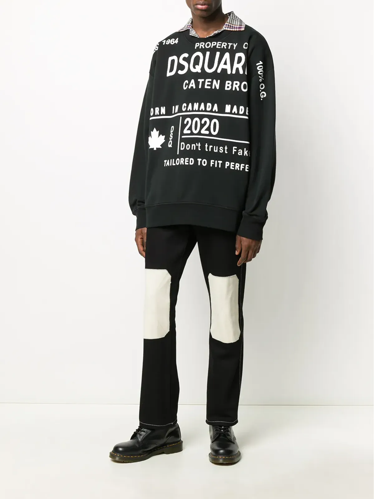 DSQUARED2 プリントスウェットシャツ - 画像2