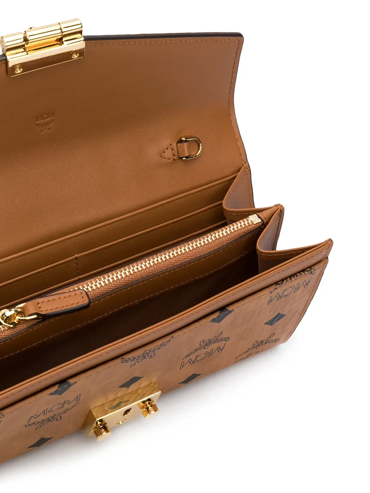 MCM 大型パトリシア クロスボディ ウォレット - 画像5