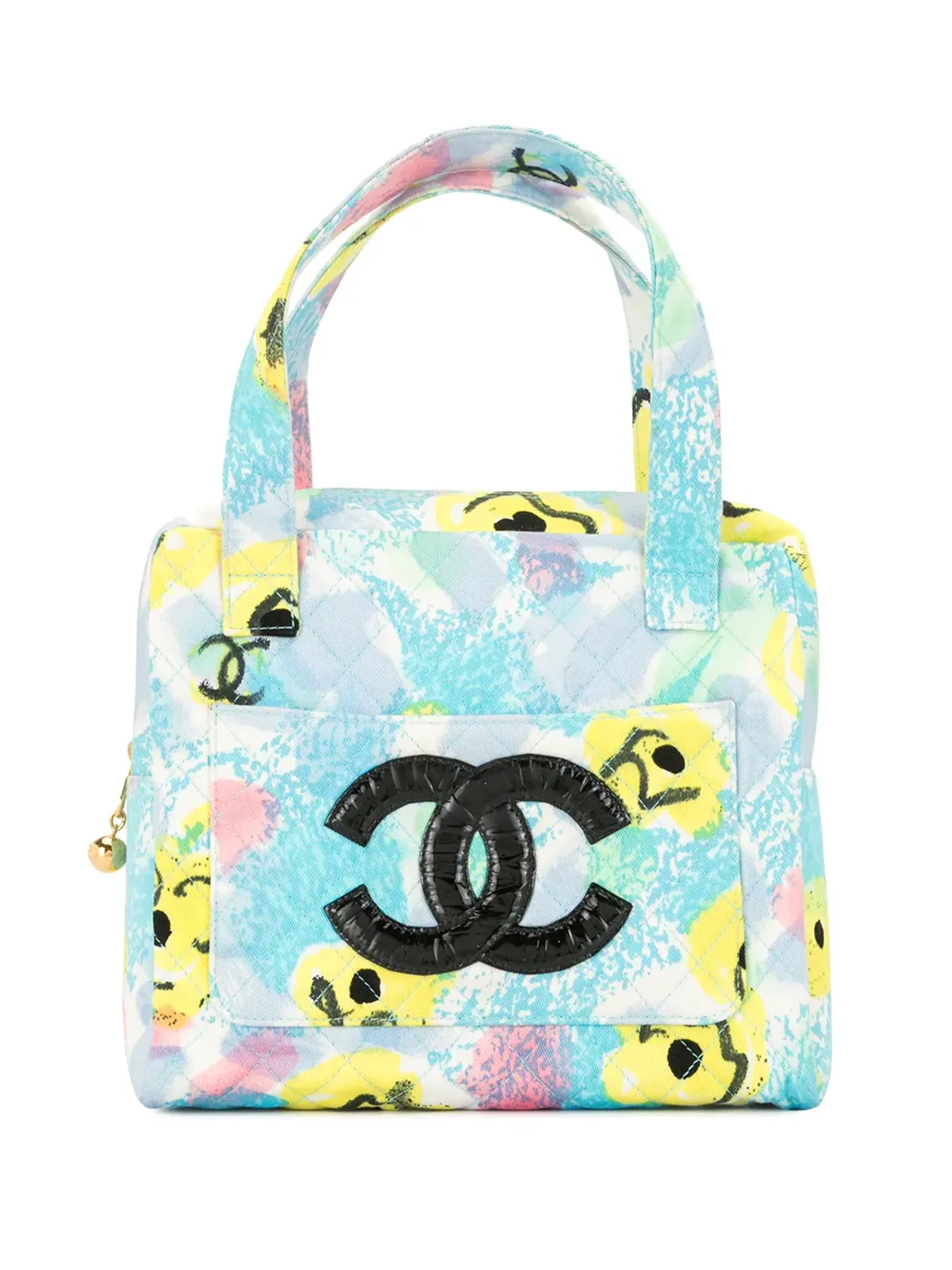 CHANEL Pre-Owned 1997 フラワーCC トート - マルチカラー - 画像1