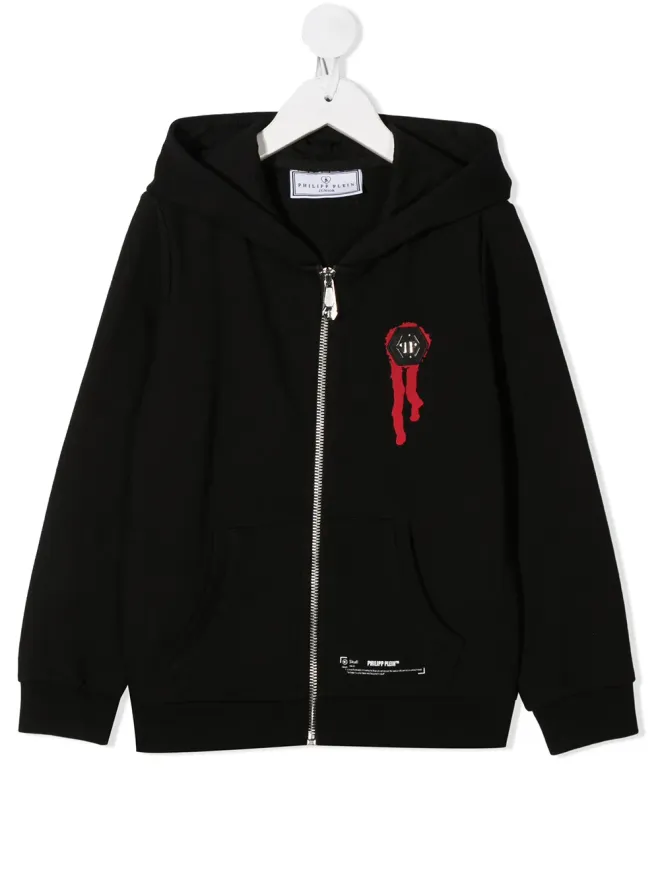 Philipp Plein Junior Philipp Plein Junior 長袖フード付きパーカーの商品画像