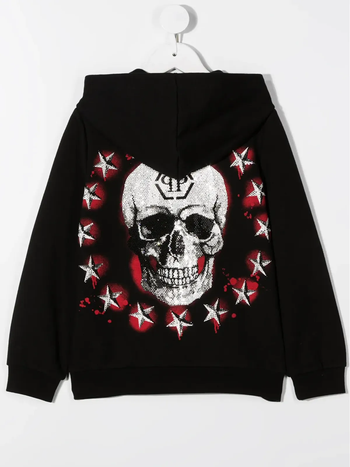 Philipp Plein Junior 長袖フード付きパーカー - 画像2