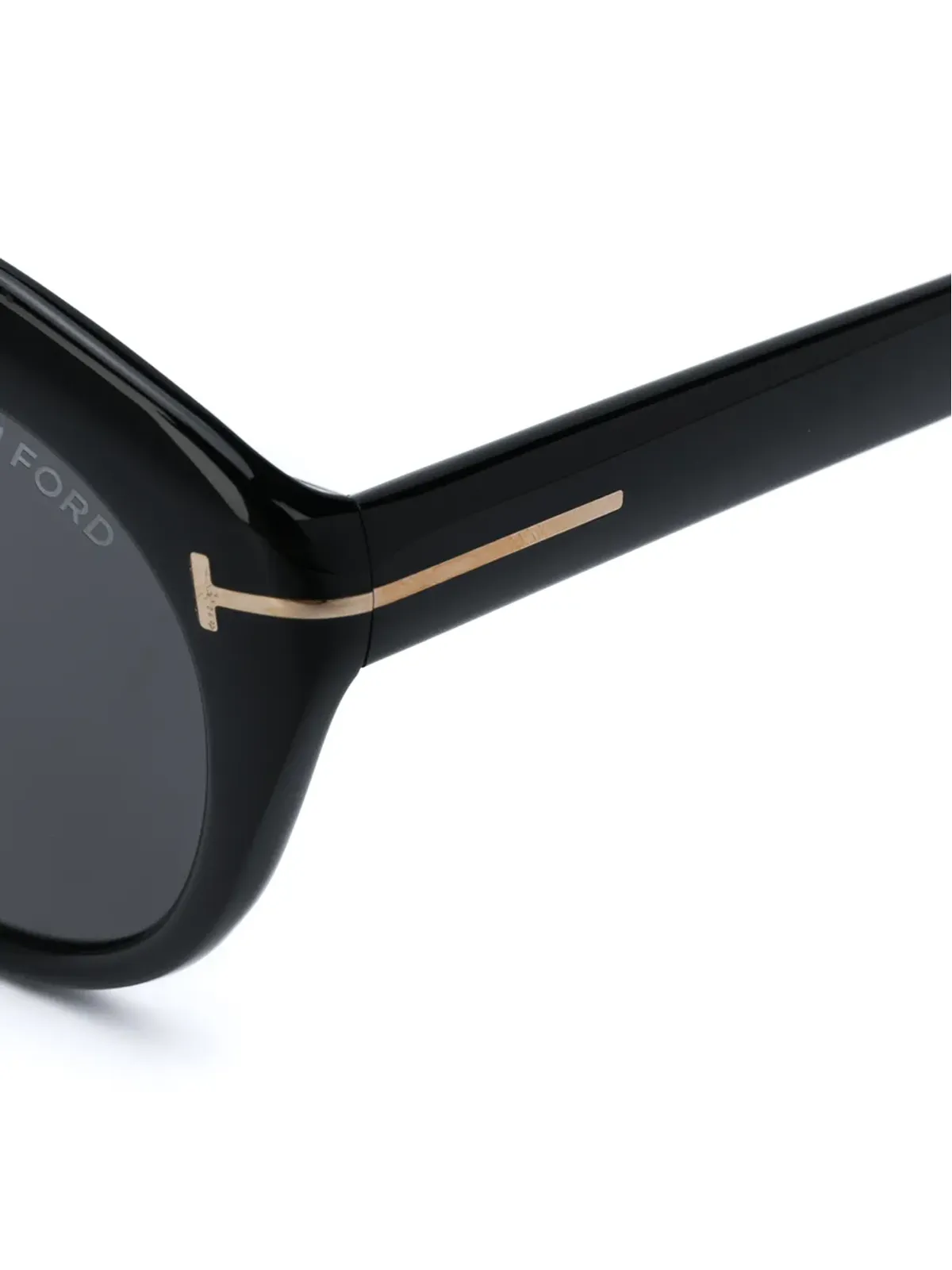 TOM FORD Eyewear FT0763 01A round-frame sunglasses - Black - 画像3