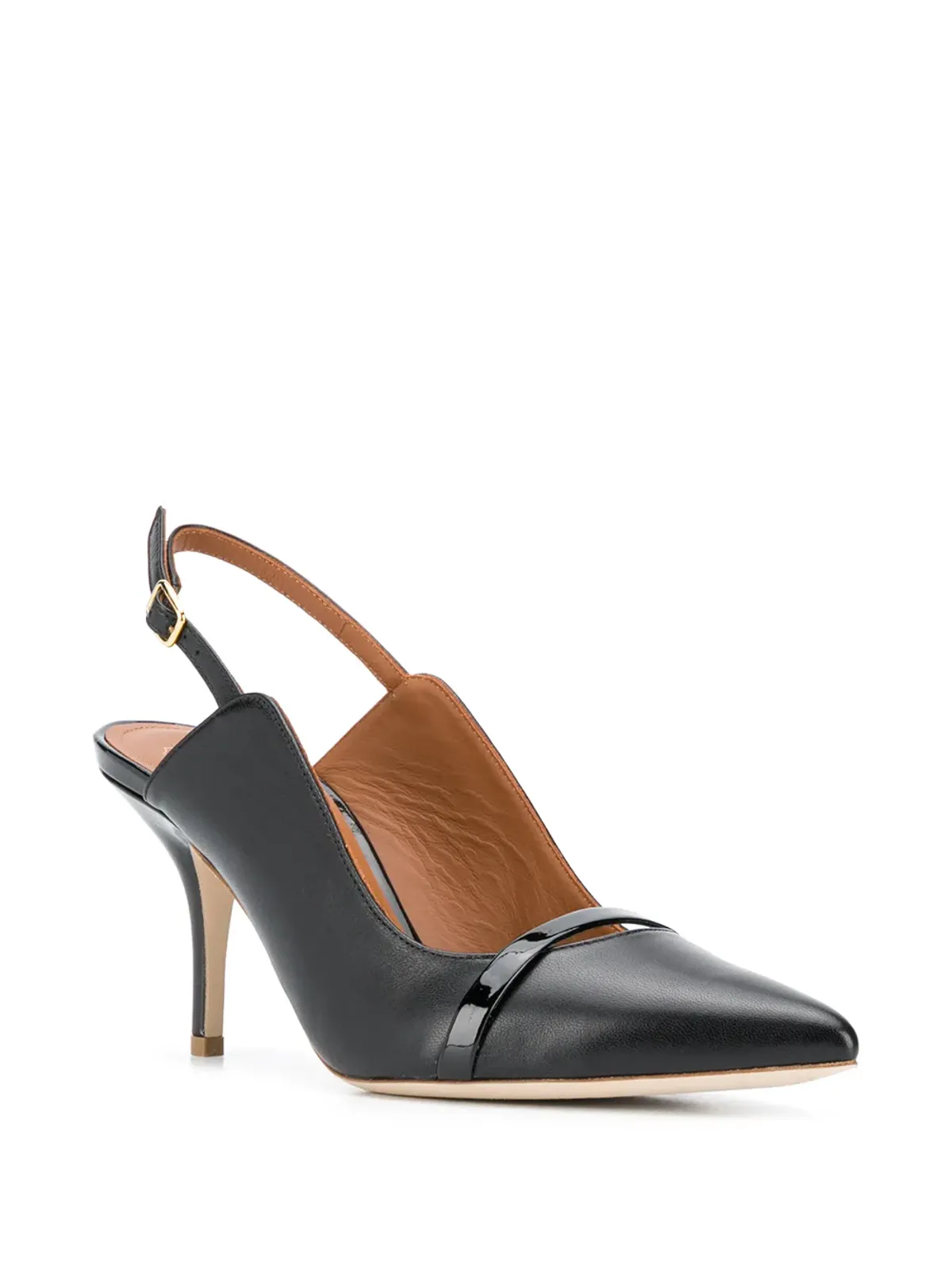 Malone Souliers Marion 70 スリングバックパンプス - 画像2