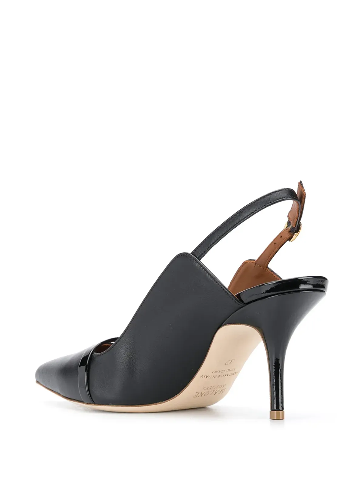 Malone Souliers Marion 70 スリングバックパンプス - 画像3