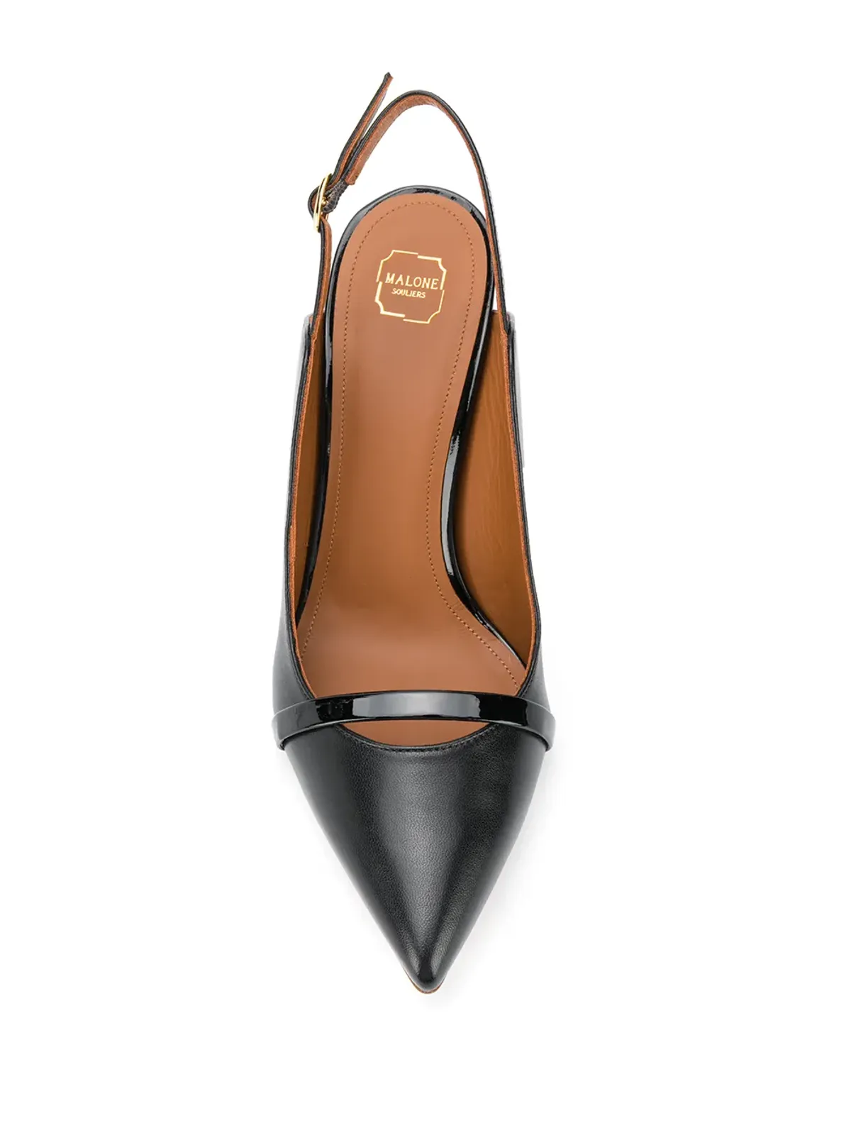 Malone Souliers Marion 70 スリングバックパンプス - 画像4