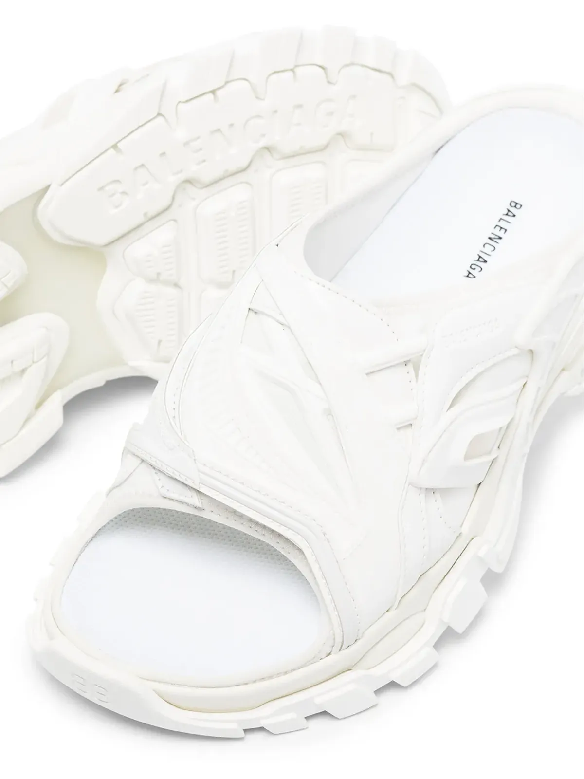 Balenciaga トラックフラット・スライドサンダル - 画像2