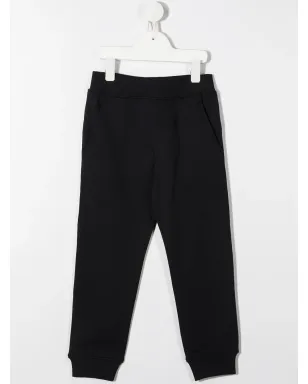 Emporio Armani Kids ロゴストライプアップリケ トラックパンツ - サムネイル2