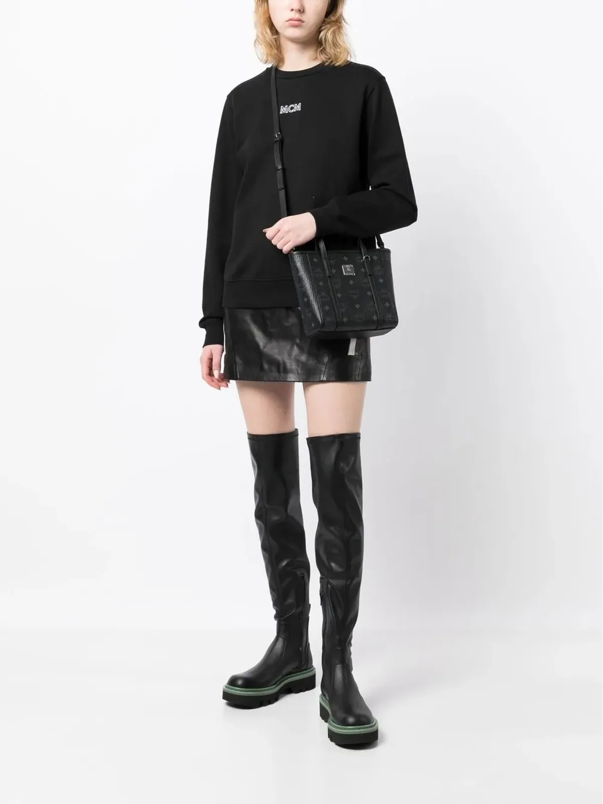 MCM ミニ Aren トートバッグ - 画像2