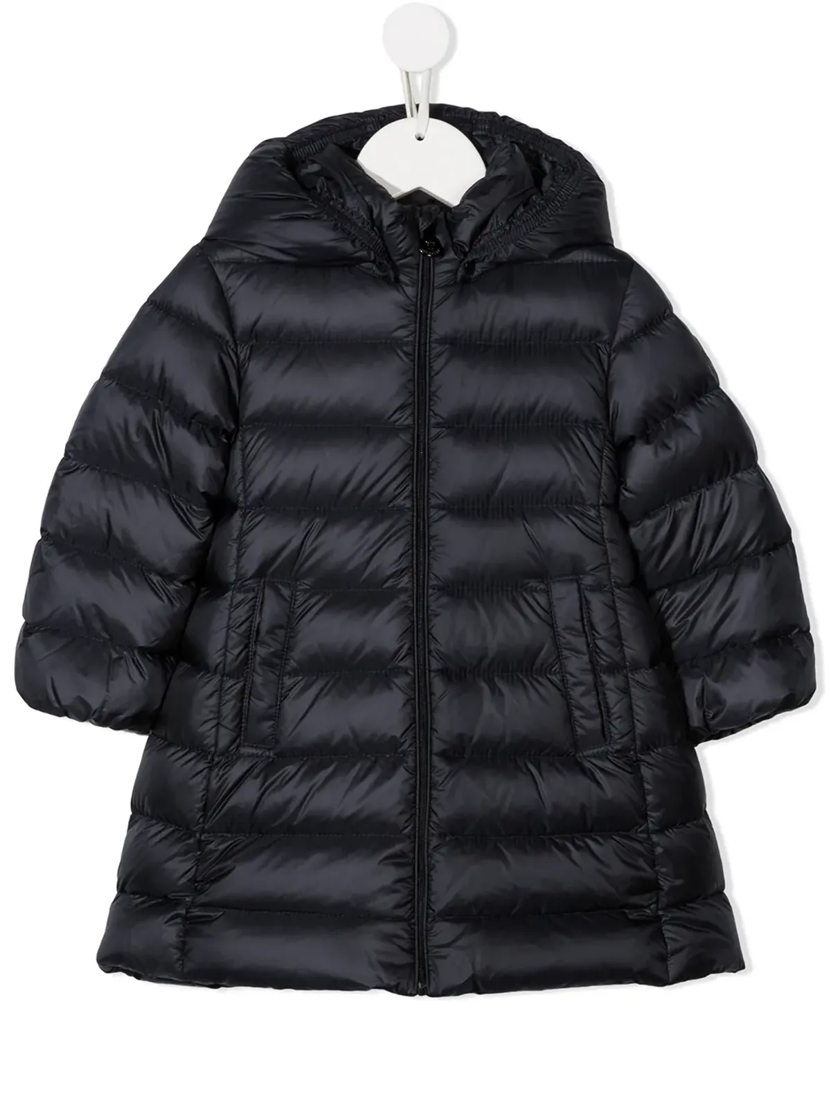 Moncler Enfant 羽毛ダウン フード付きジャケット - 画像1