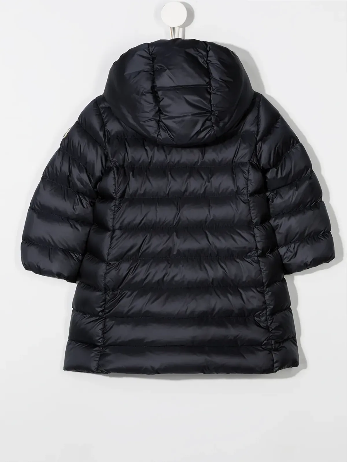 Moncler Enfant 羽毛ダウン フード付きジャケット - 画像2