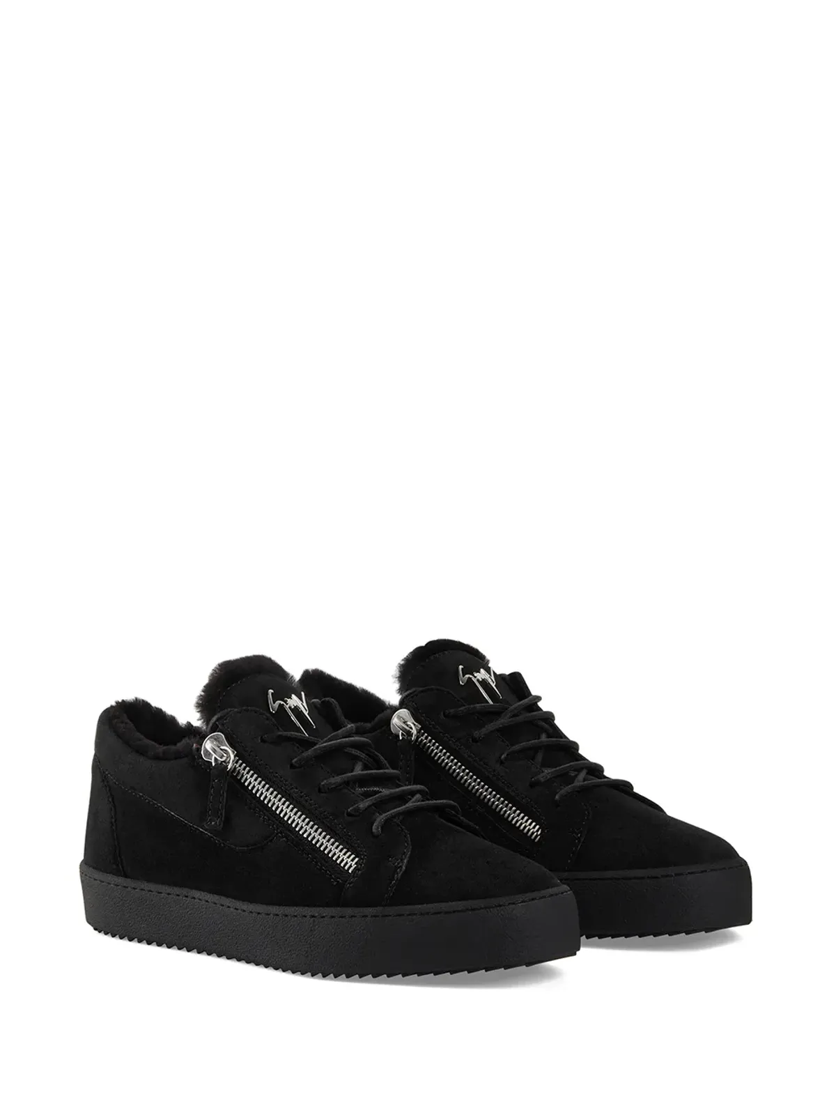 Giuseppe Zanotti サイドジップディテール スニーカー - 画像2