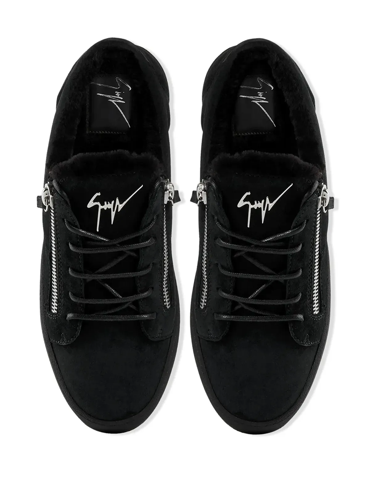 Giuseppe Zanotti サイドジップディテール スニーカー - 画像4