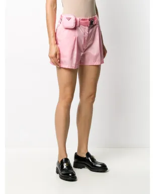 Prada ポーチベルトショーツ - Pink - サムネイル3