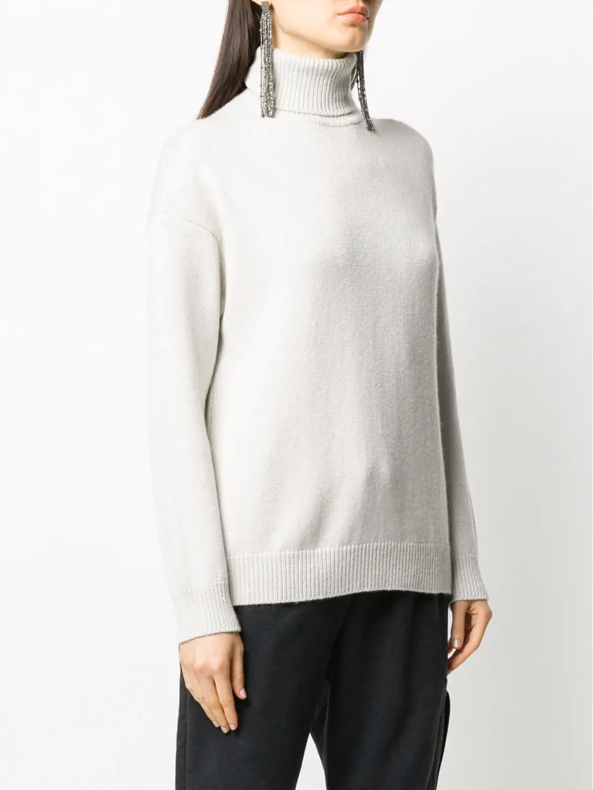 Brunello Cucinelli ロールネックセーター - 画像3