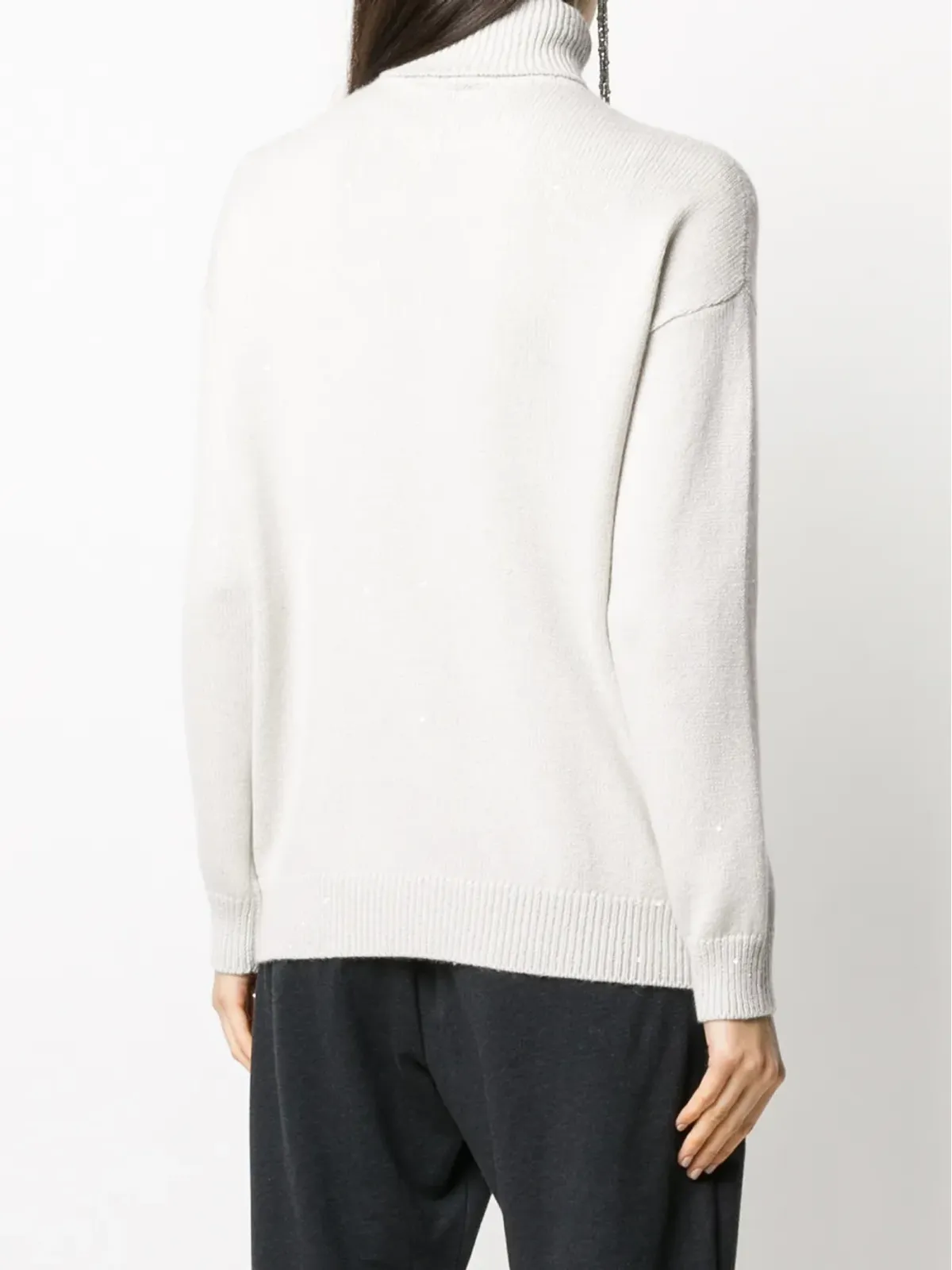 Brunello Cucinelli ロールネックセーター - 画像4