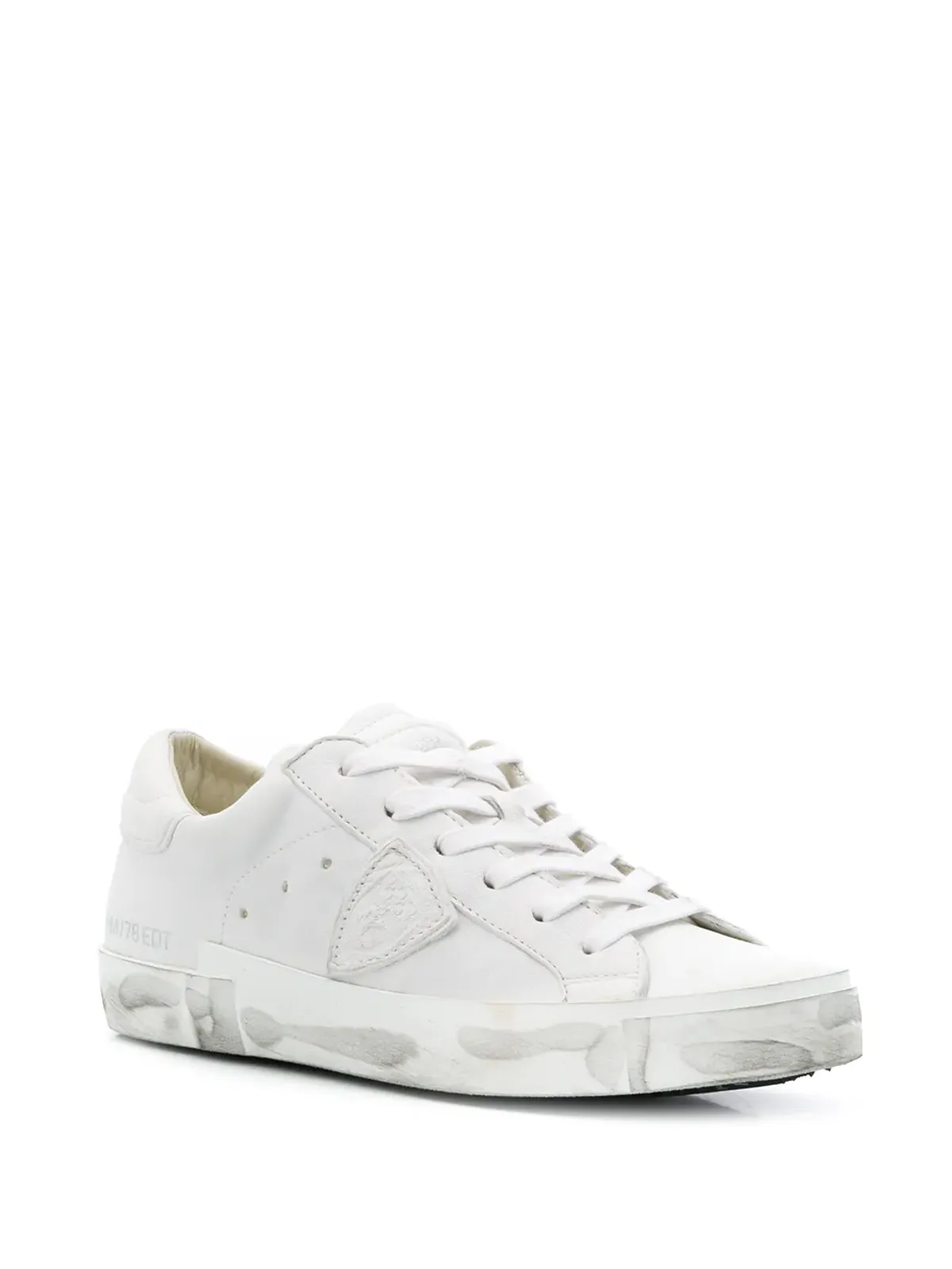 Philippe Model Paris PRSX ロー・トップ レザー スニーカー - ホワイト - 画像2